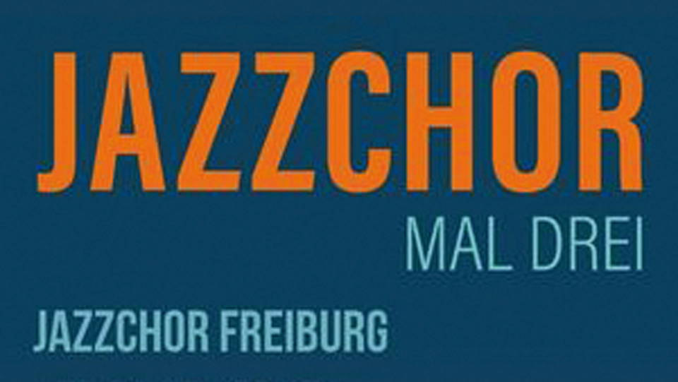 Jazzchor mal Drei Plakat