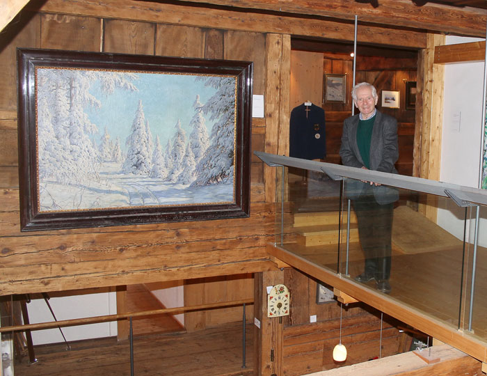 Georg Thoma im Skimuseum
