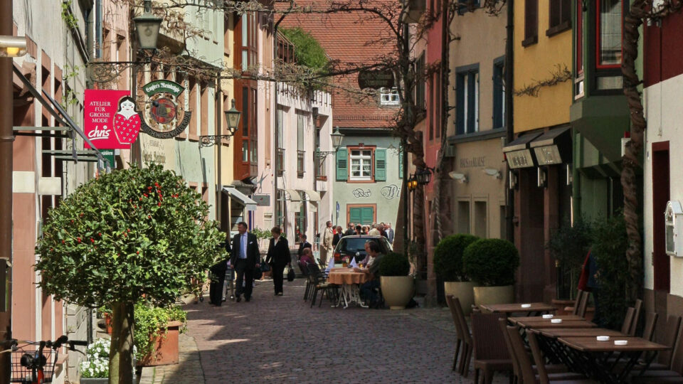 Gasse der Innenstadt