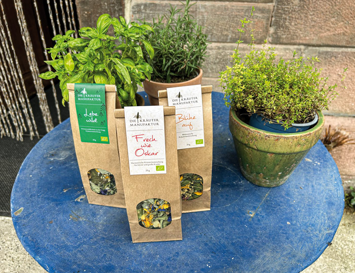 verschiedene Teesorten