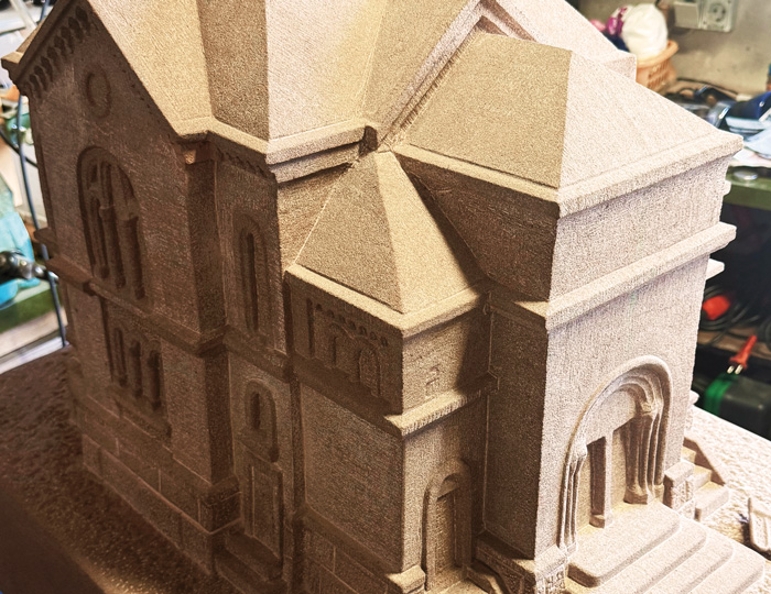 Miniatur-Sandstein Alte Synagoge Freiburg