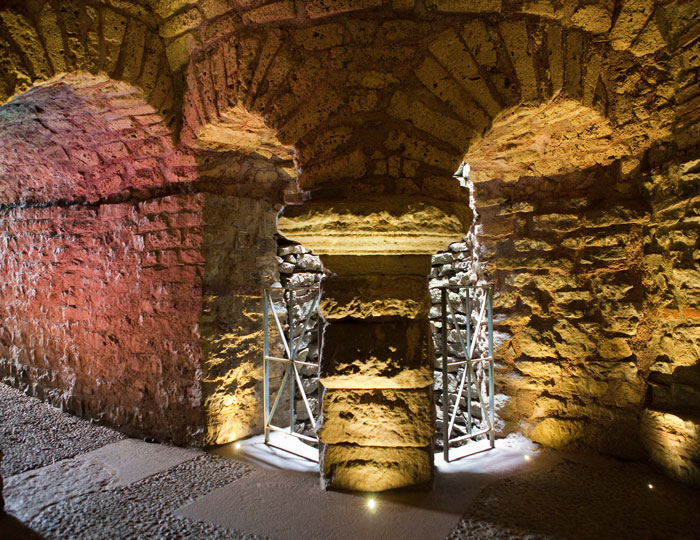 Das unterirdische Brunnenhaus in Augusta Raurica
