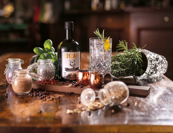 BOAR Distillery Gin Tasting