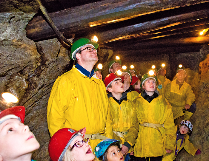 BergbauTour durch Bergbau in Oberwolfach