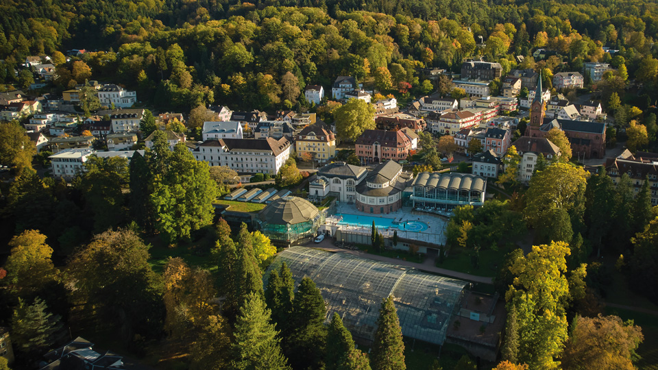 Luftaufnahme von Badenweiler