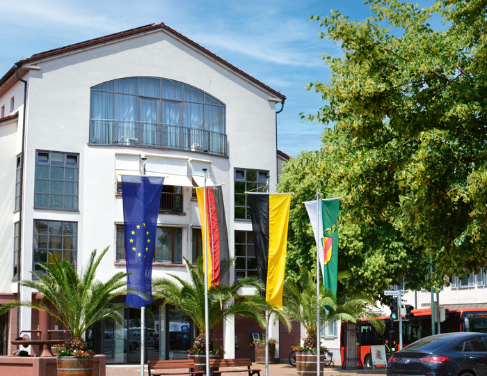 Das Rathaus von Gundelfingen.