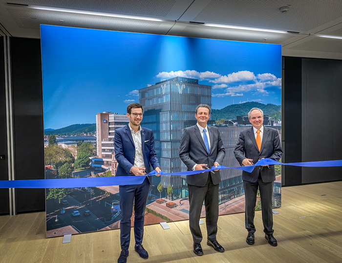 Eröffnung Volksbank-Areal