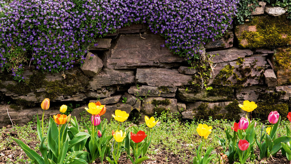 Gartenmauer