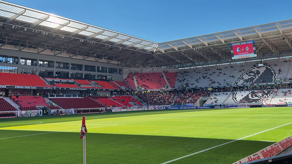 EuropaPark Stadion von Innen