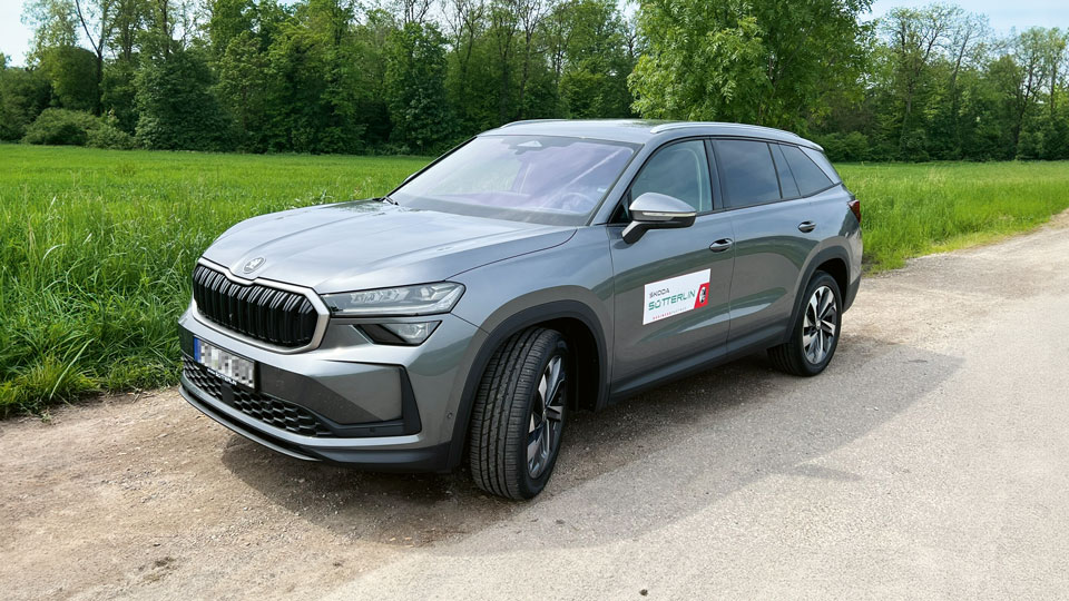 Der neue Skoda Kodiaq in grau