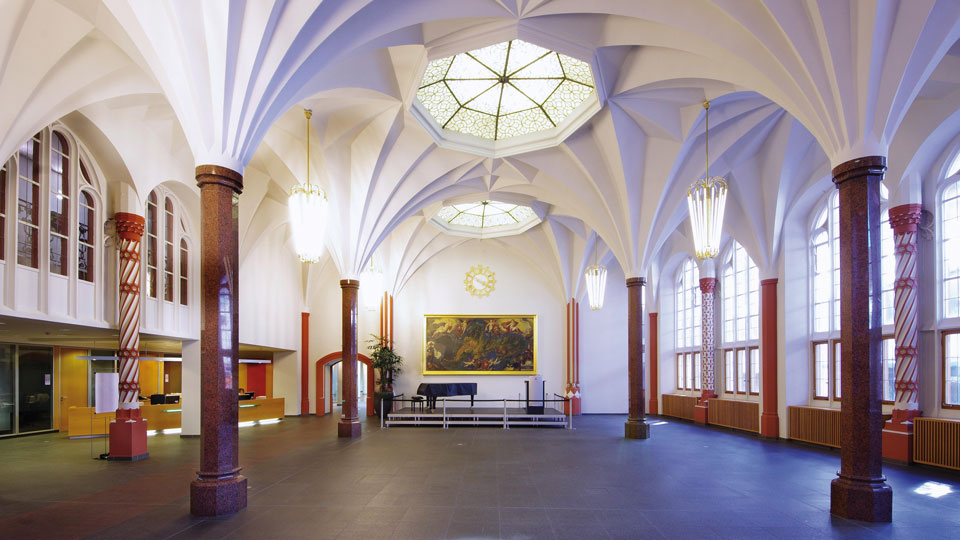 Meckelhalle der Sparkasse in Freiburg