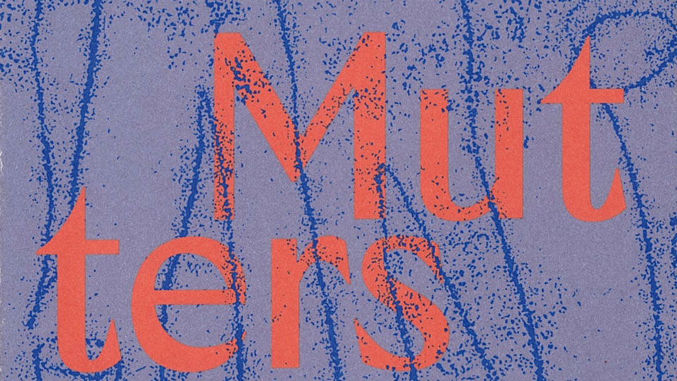 Buchcover: Mutters Stimmbruch