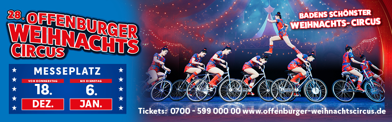 Offenburger Weihnachtscircus 24.11-4.1.26