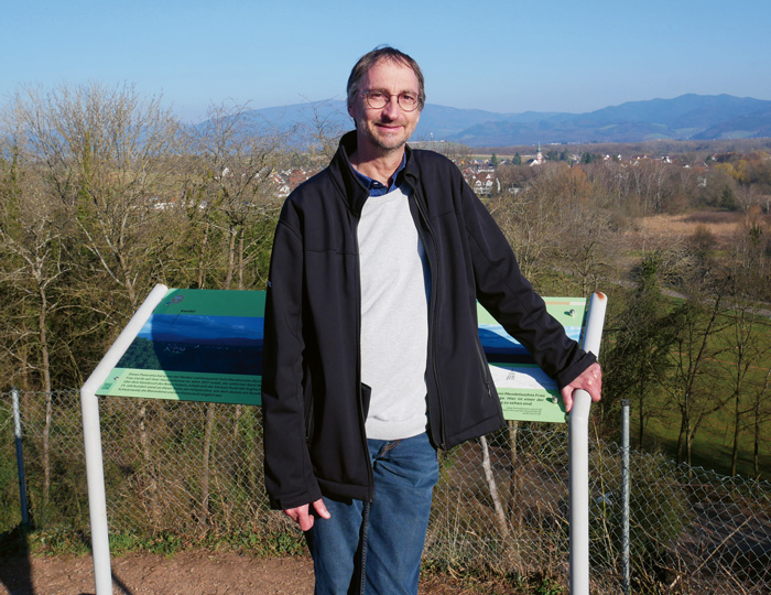 Armin Keller kümmert sich im Heimatverein March um den Hugstetter Landschaftspark. Er organisiert auch die Parkkonzerte, die ab Juni wieder stattfinden.