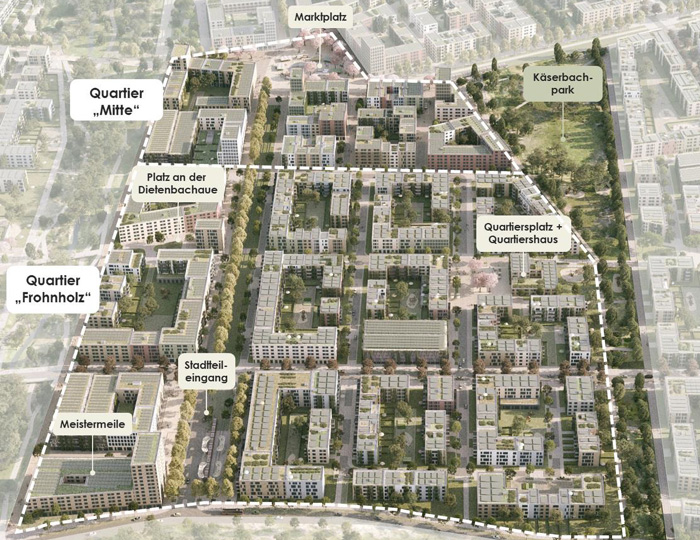 Skyscraper: Das höchste Gebäude hat 12 Geschosse an der Meistermeile 
