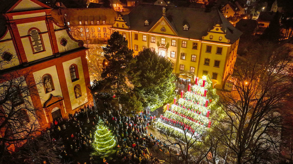 Der singende Weihnachtsbaum Waldkirch