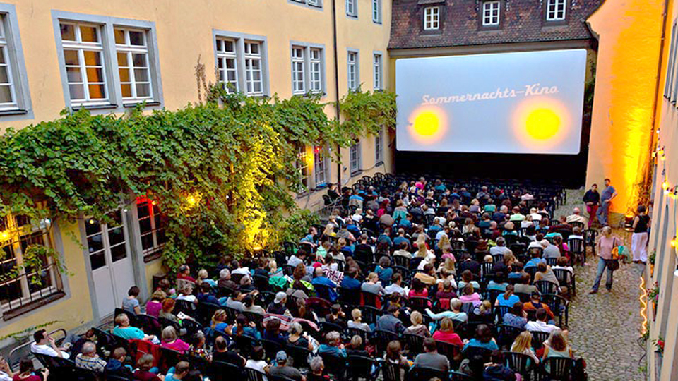 Sommernachts Kino in freiburg