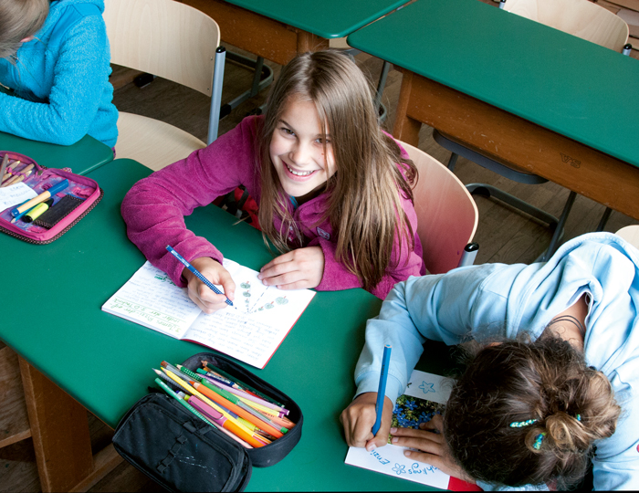 Schülerinnen der Freie Waldorfschule Freiburg-Wiehre