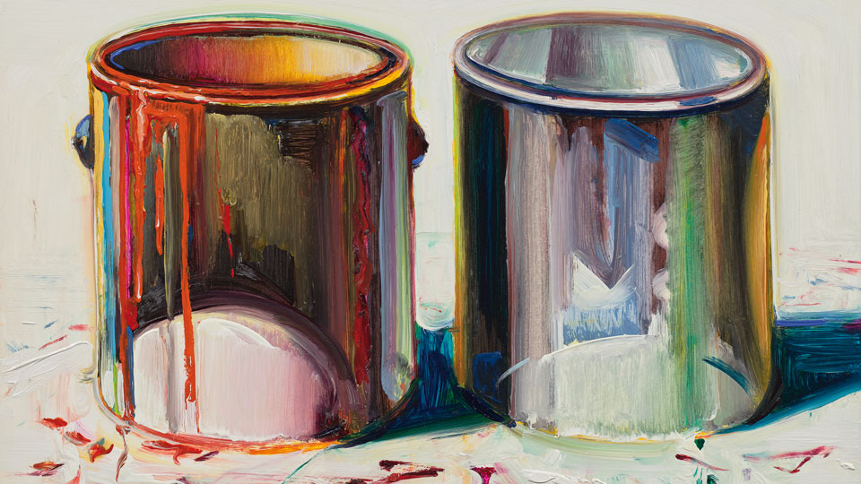 Wayne Thiebaud Two Paint Cans LAC