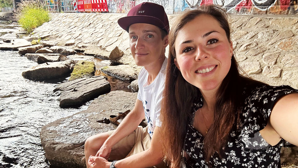 Lisa Klein und ihr Freund Manuel Faisst