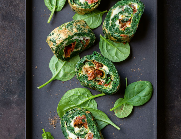 spinat roulade