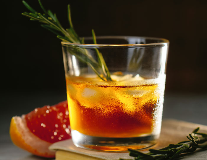 Rosemary Whisky Sour